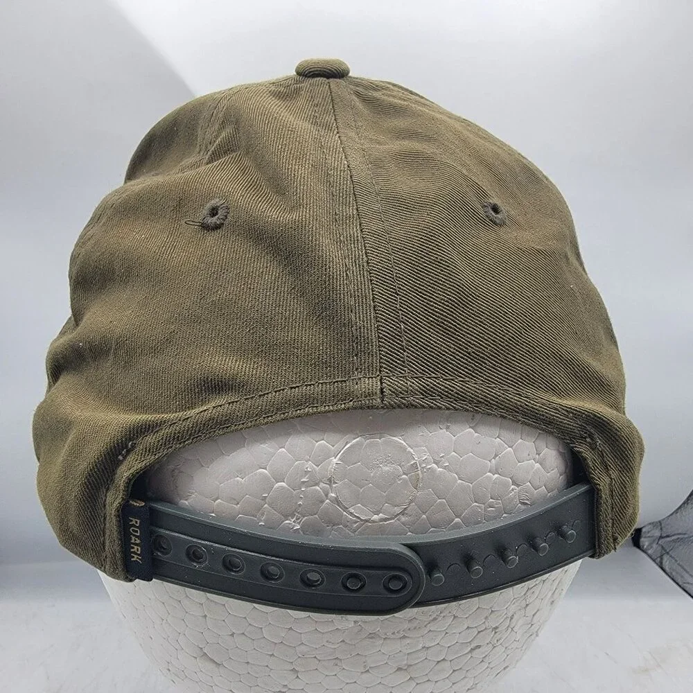 Roark The Alyssa Snapback Hat Olive Green Sample Cap Casual Outdoors
